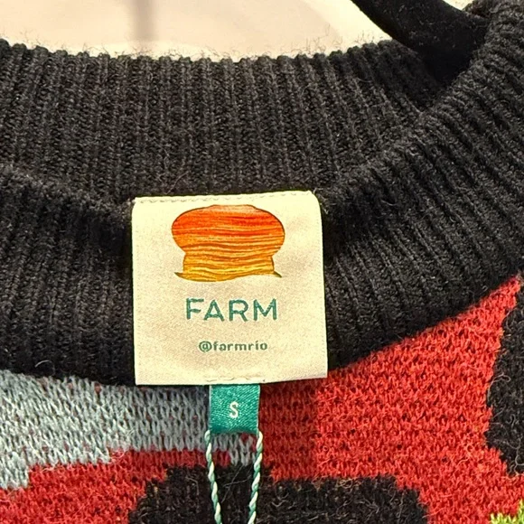 FARM Rio Multicolor Abstract Sweater - Picture 2 of 5